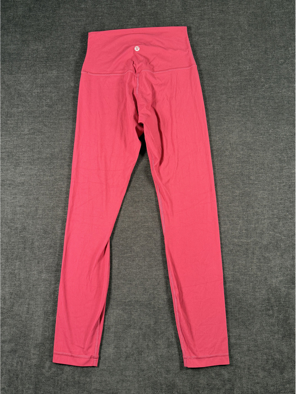 Lululemon Align Ribbed High-Rise Leggings Raspberry, Size 4 - Picture 6 of 6
